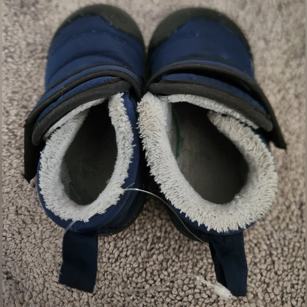 YUKTOPA Toddler Snow Boots Flexible Sole Size 7.5 - Picture 4 of 6